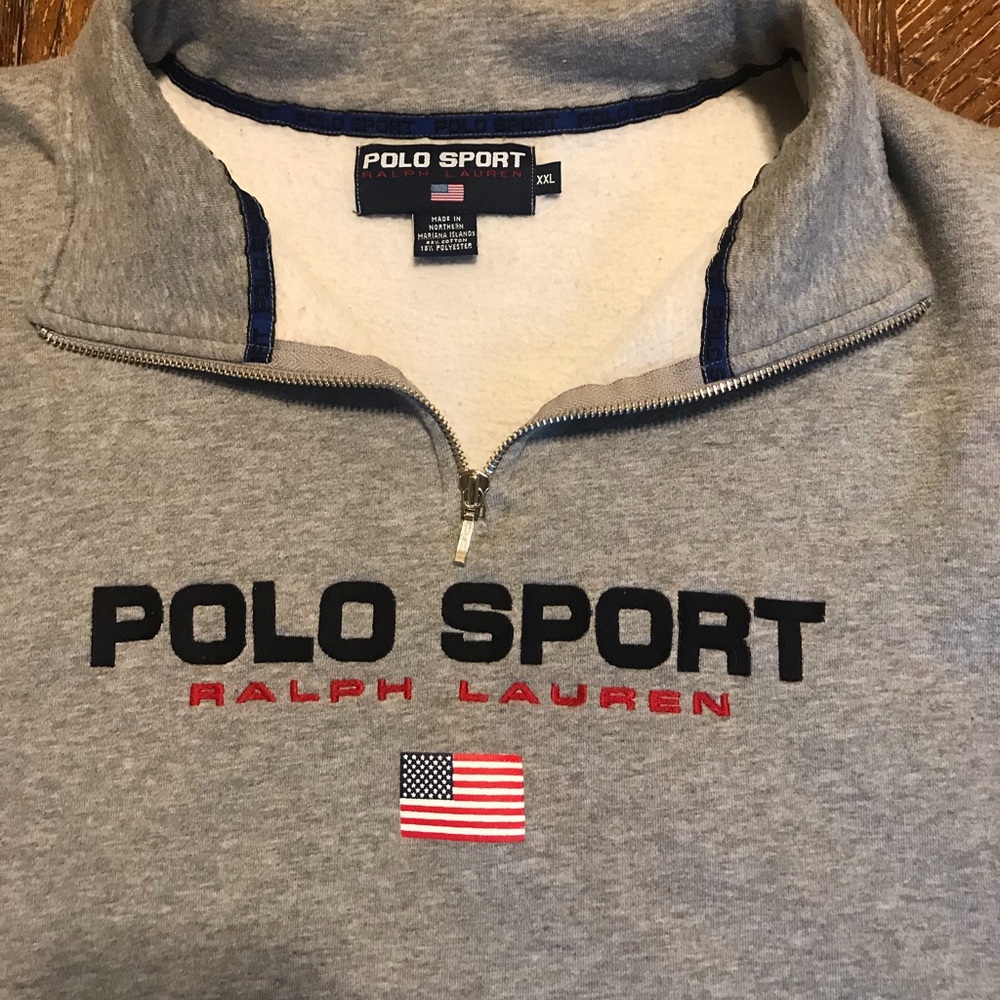 polo sport pull over